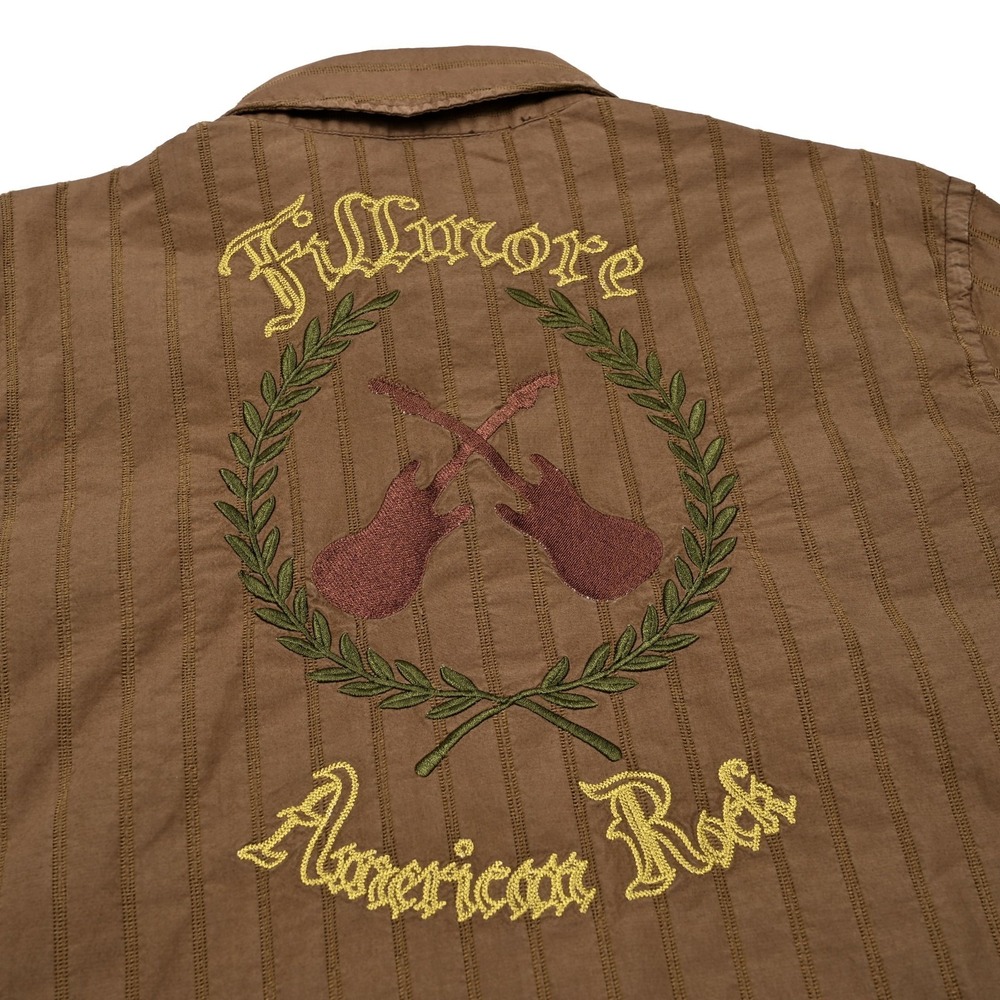 VTG Fillmore LA Long Sleeve Shirt Men's‎ XL American Rock & Roll Guitars Band